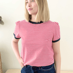 Sunny Days Striped Tee - The Nines