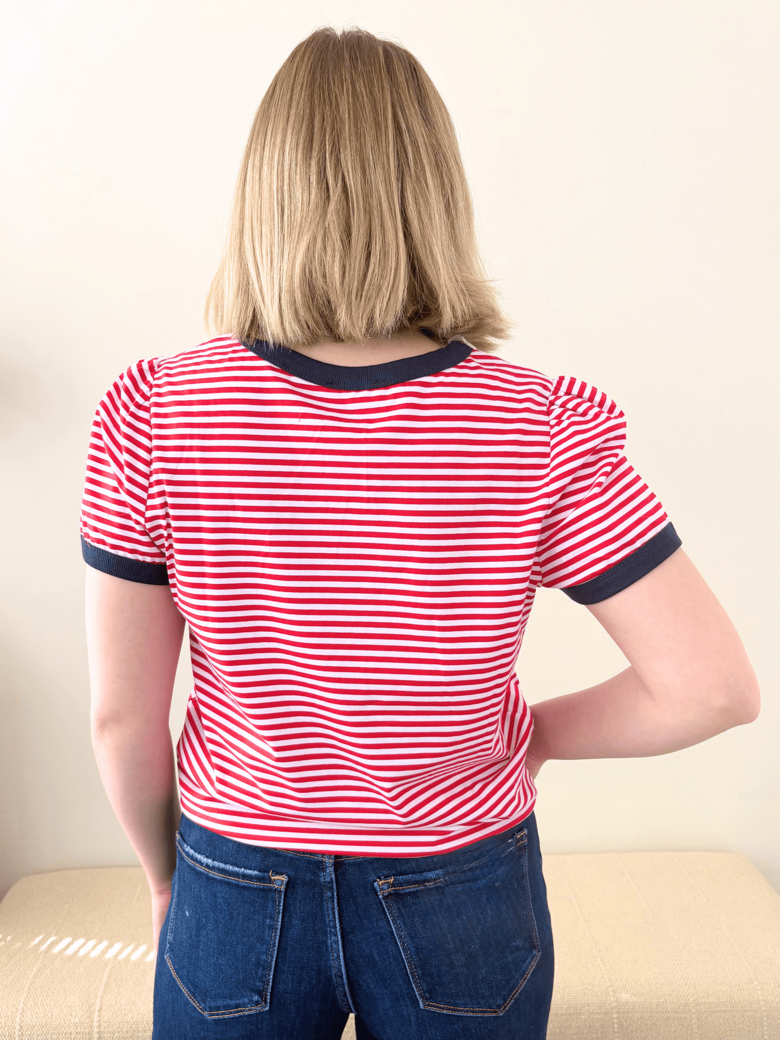 Sunny Days Striped Tee - The Nines