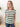Multi Stripe Green & Pink Tee - The Nines
