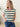 Multi Stripe Green & Pink Tee - The Nines