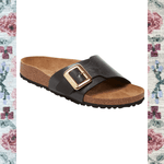 Birkenstock Catalina Luxe Buckle - Black - The Nines
