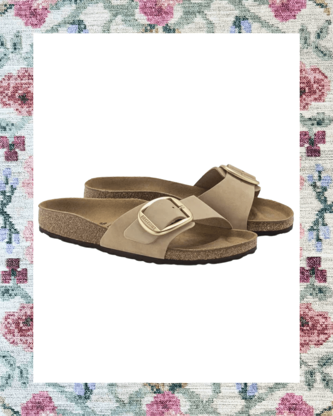 Birkenstock Madrid Sandcastle Nubuck Sandal - FINAL SALE! - The Nines