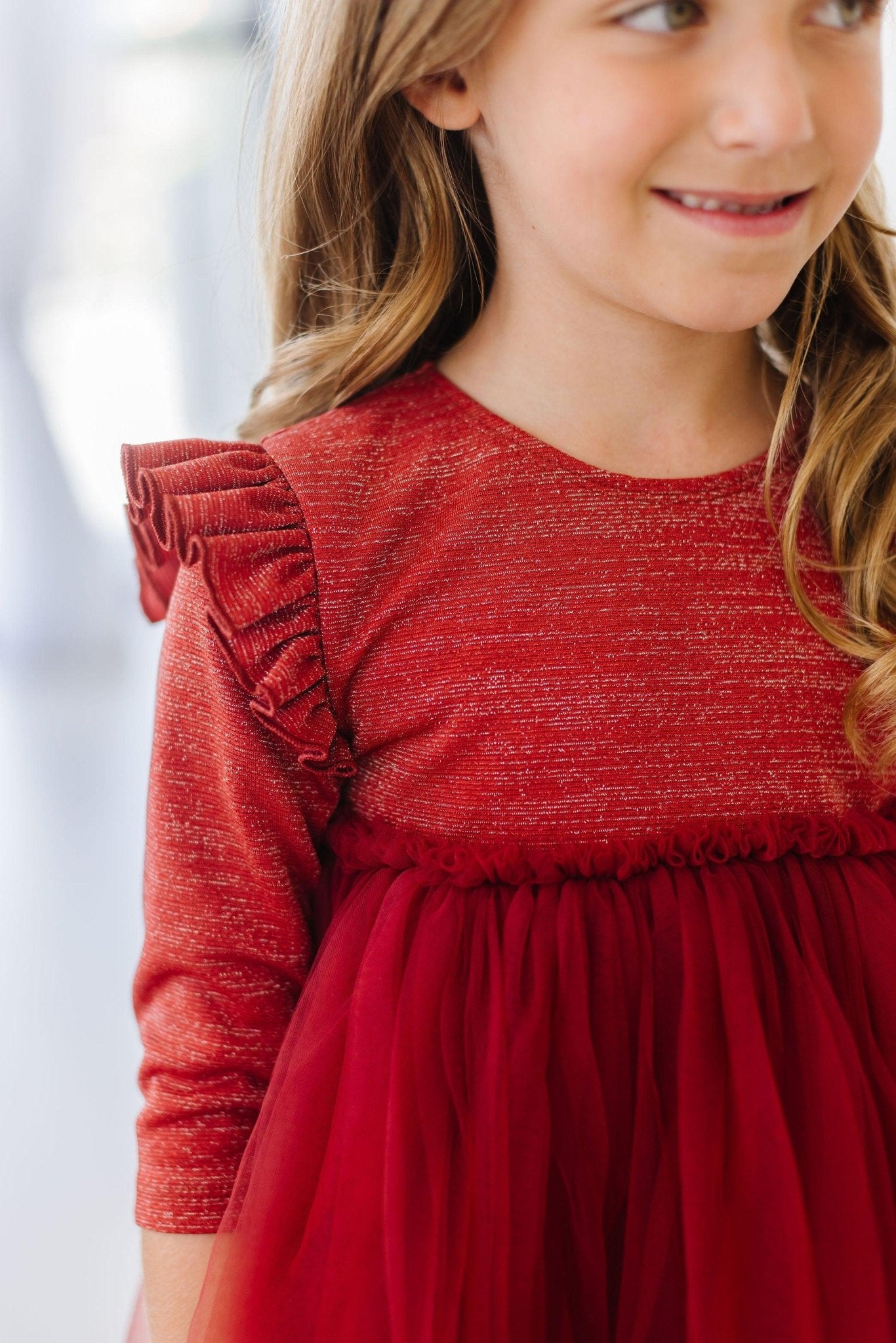 Pumpkin Spice Shimmer Tutu Dress - The Nines
