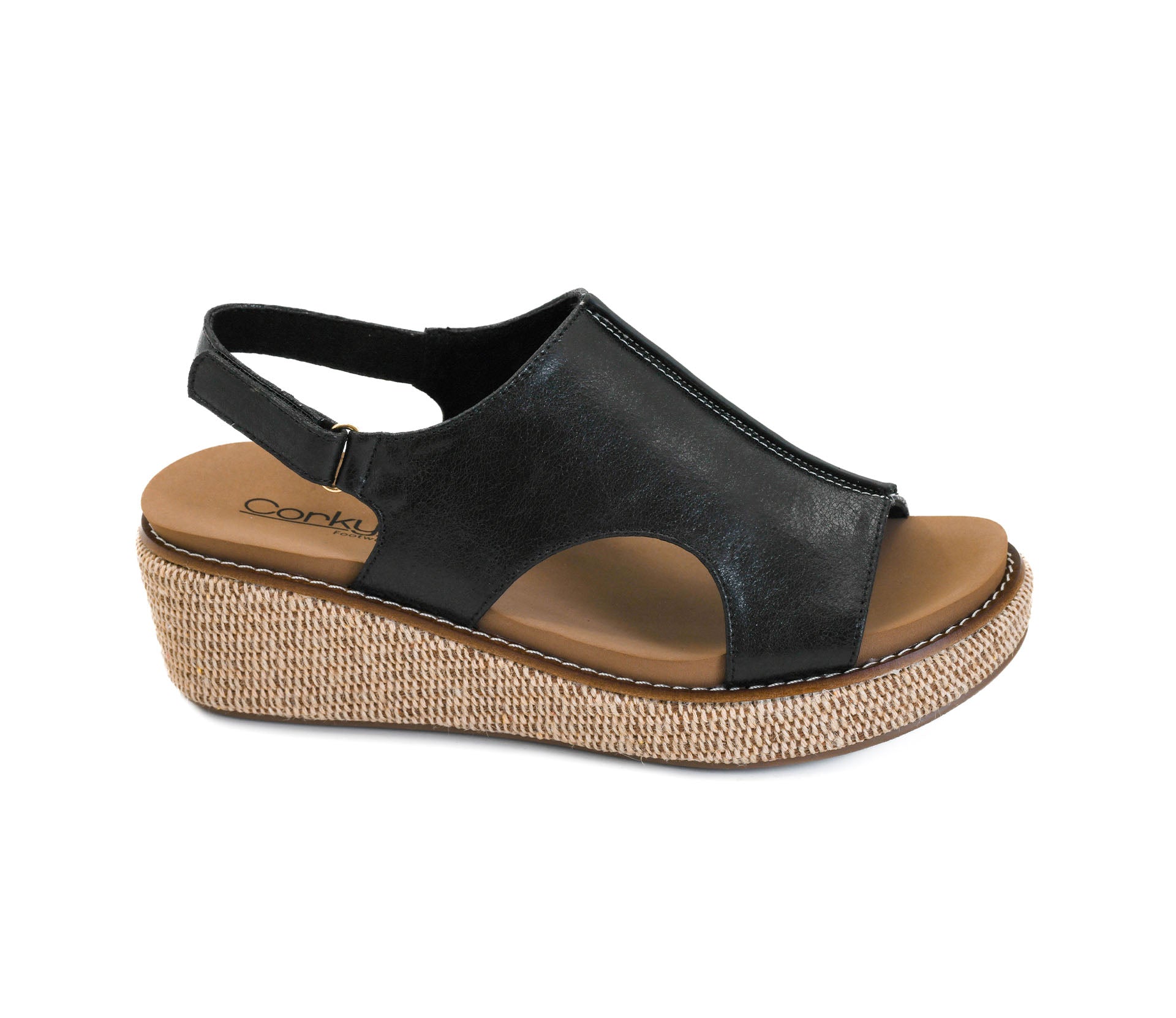Corkys Volta II Wedge - Black II - The Nines