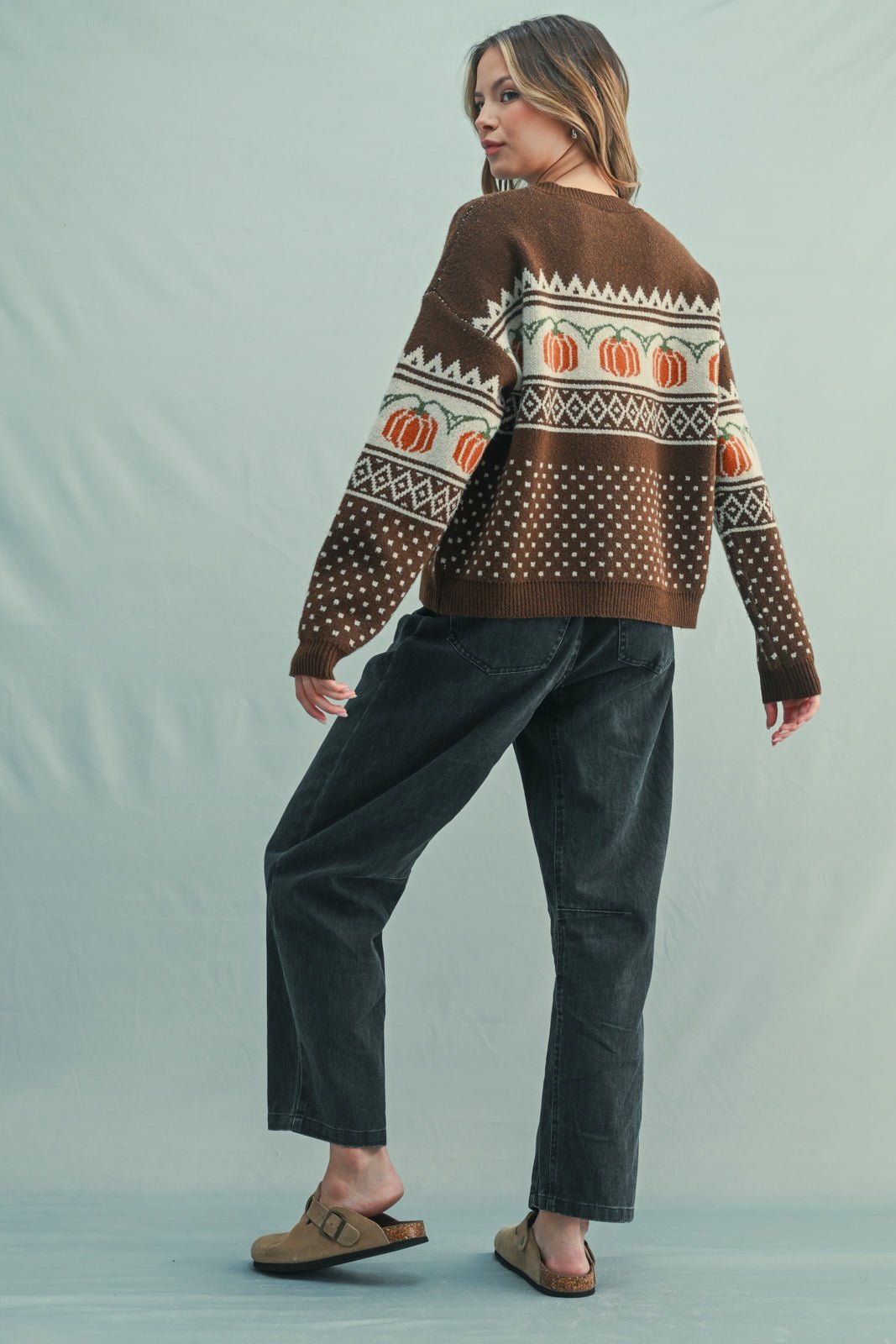 Pumpkin Sweater - 2 colors! - The Nines