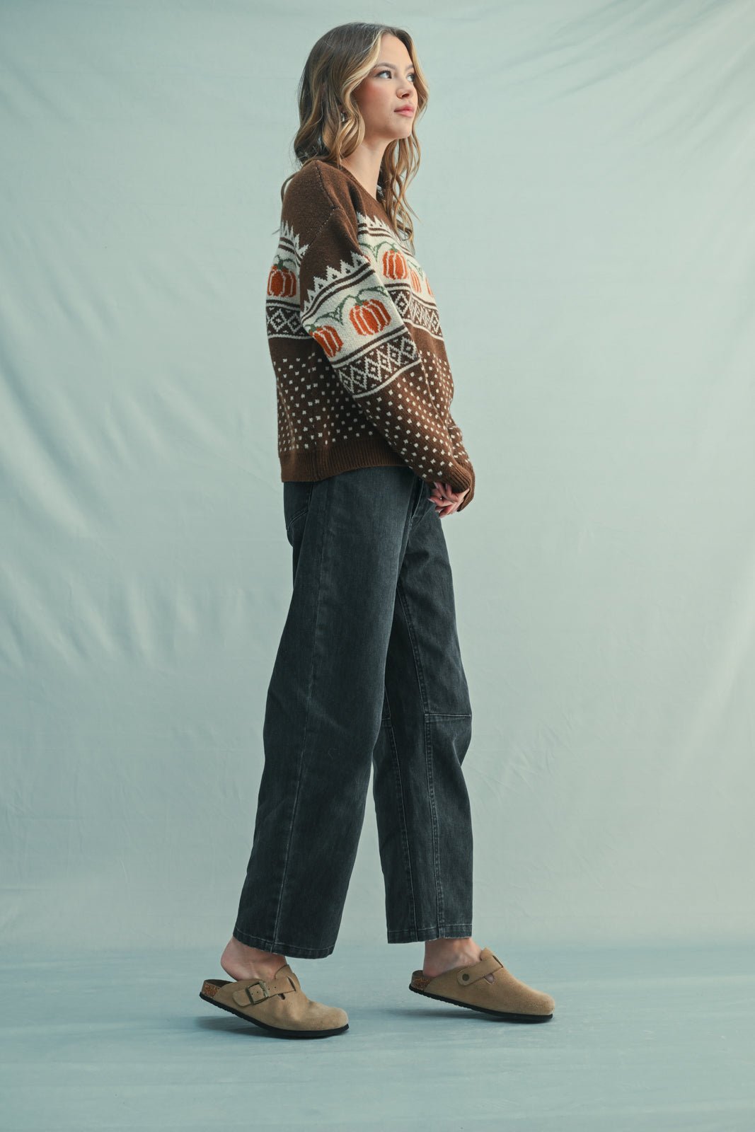 Pumpkin Sweater - 2 colors! - The Nines