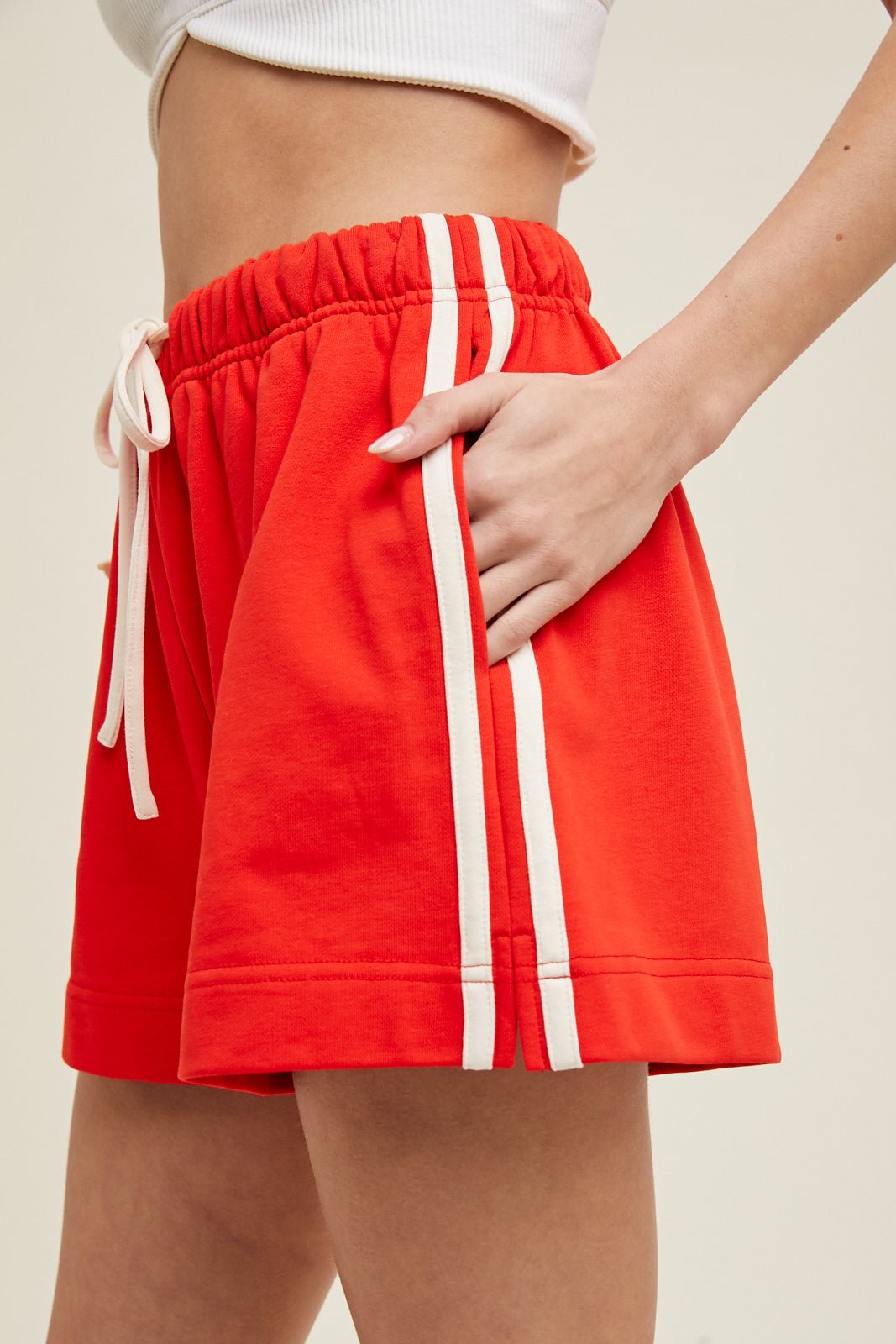 Side Striped Shorts - 2 colors! - The Nines