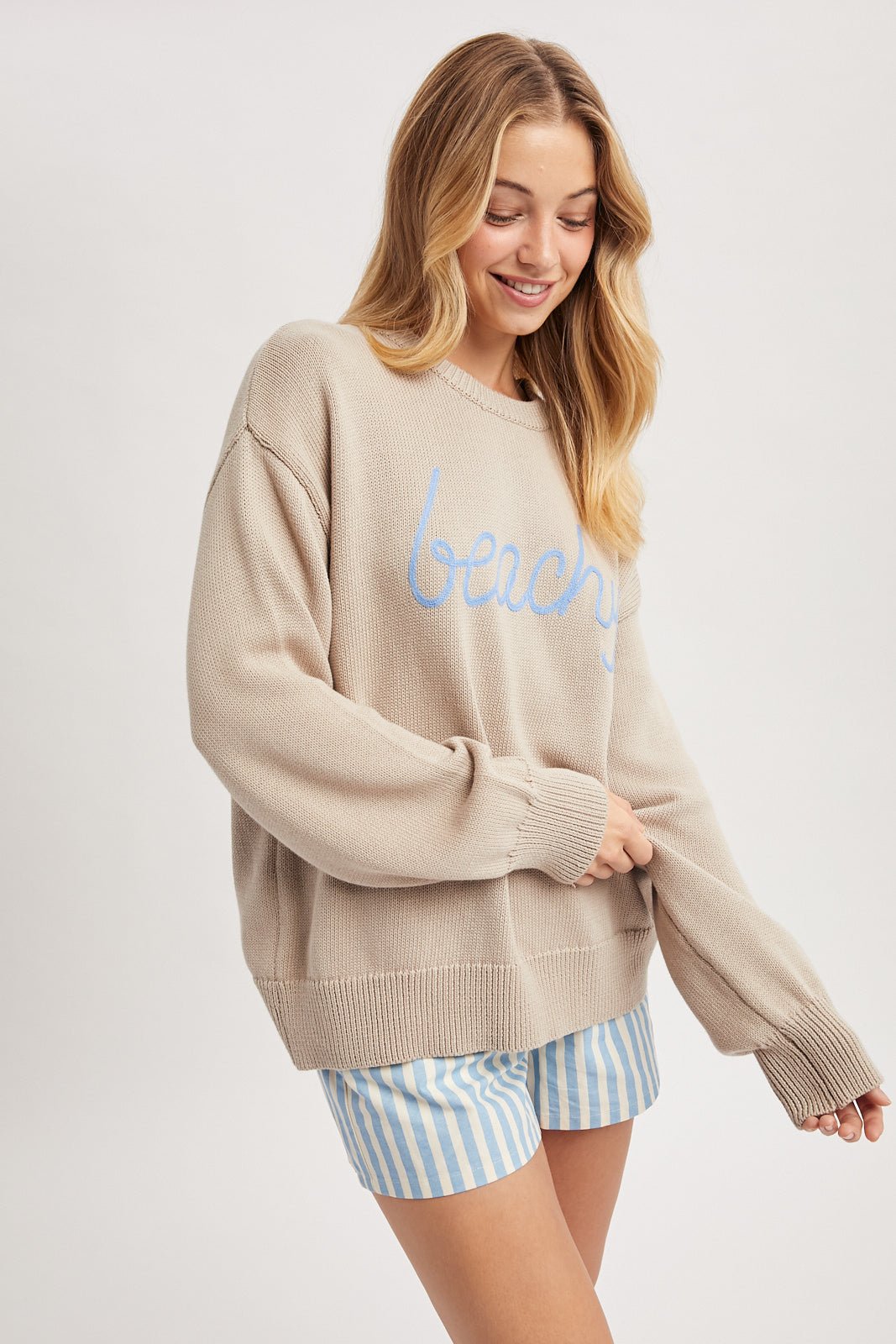 Beachy Sweater - 2 colors! - The Nines