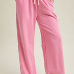 Punch Drawstring Knit Pants - The Nines