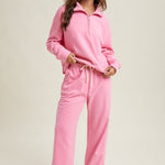 Punch Drawstring Knit Pants - The Nines