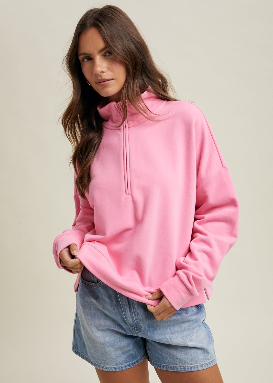 Punch Half Zip Pullover - The Nines