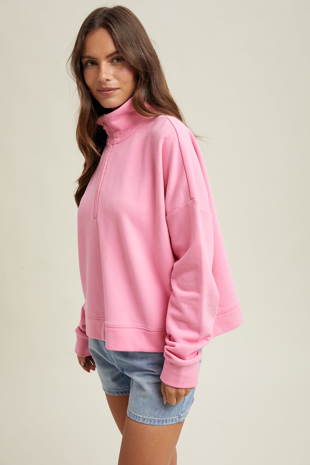 Punch Half Zip Pullover - The Nines