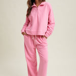 Punch Drawstring Knit Pants - The Nines