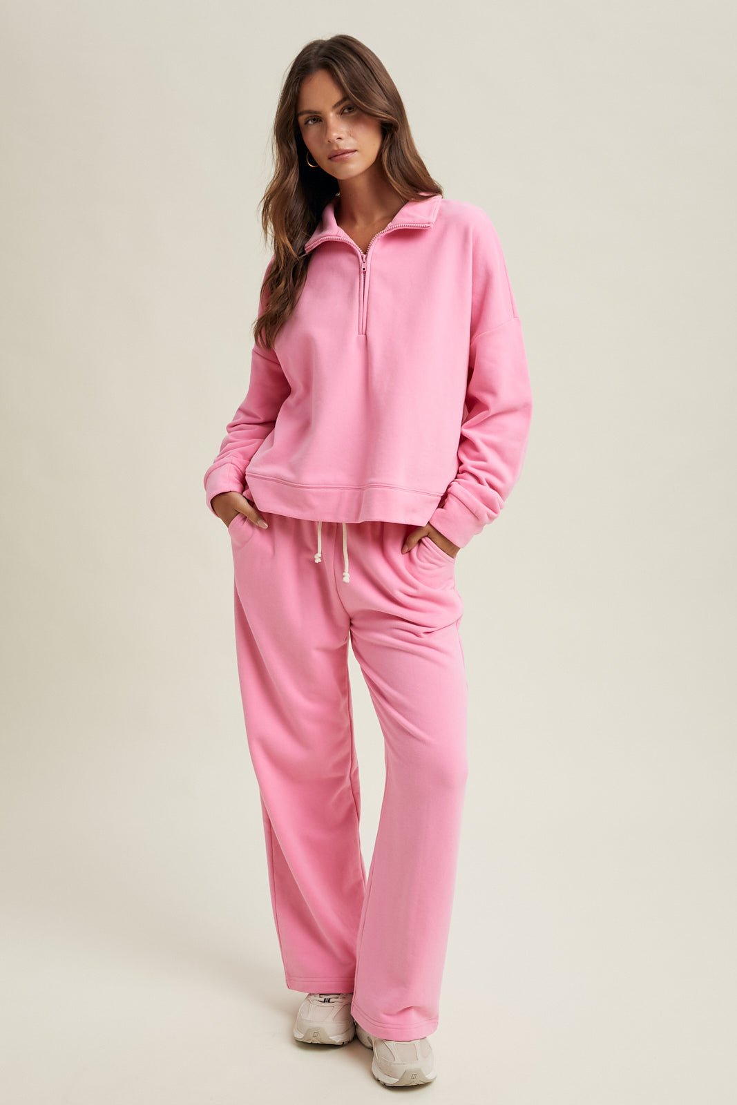 Punch Drawstring Knit Pants - The Nines