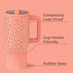HydroJug 20 oz Traveler - Daisy Checkers - The Nines