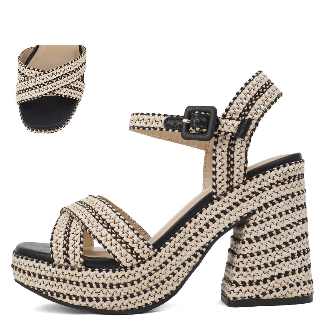 Yara Raffia Sandal - The Nines