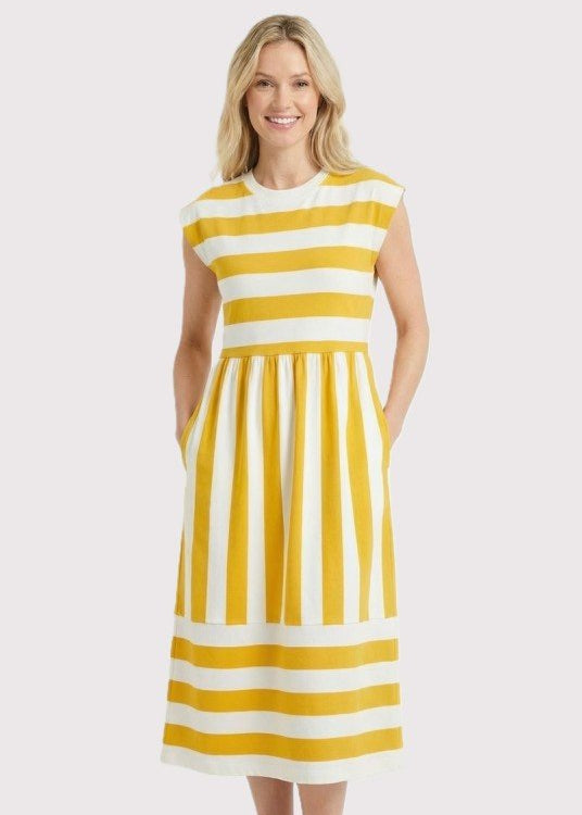 Ruby Striped Pocket Midi Dress - 2 colors! - The Nines