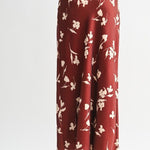 Brick Floral Skirt - The Nines