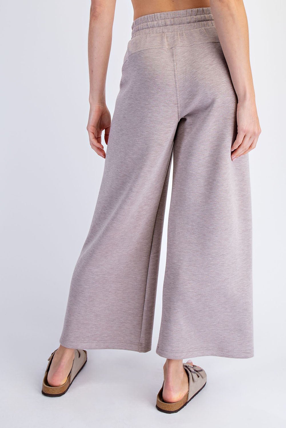 Scuba Cropped Wide Leg - 3 Colors! - The Nines