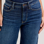 Judy Blue High Waist Cropped Ankle Wide - The Nines