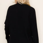 Long Sleeve Tulip Hem Turtle Neck Sweaters - 2 Colors! - The Nines