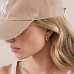 Small Channel Gold Hoop Earrings - The Nines