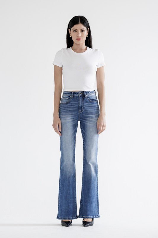 MICA High Rise Relaxed Flare Jean - The Nines