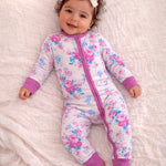 2 - Way Zip Romper - Garden Secrets - The Nines