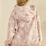 Pink Camo Fleece Hoodie - The Nines