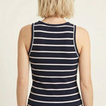 Make My Day Multi Striped Ribbed Tank Top - 2 Colors! - The Nines