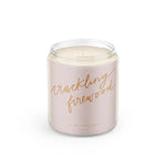 Crackling Firewood 8 oz Soy Wax Hand - Poured - The Nines