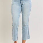 Judy Blue Mr Kick Flare W/ Raw Hem - The Nines
