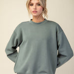 Scuba Mock Neck Sweatshirt - 7 Colors! - The Nines