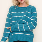 Blanket Stitch Sweater - 3 Colors! - The Nines