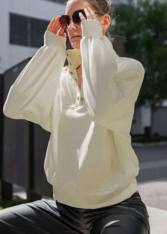 Open Roads Super Soft Snap Button Pullover - 3 Colors! - The Nines