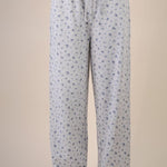Gray Floral Casual Pant - The Nines
