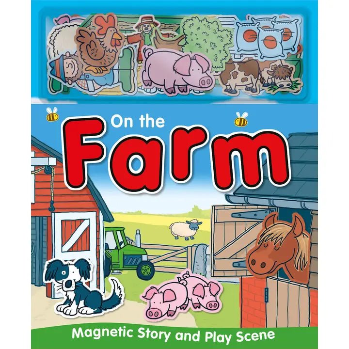 One The Farm Magnetic & Play Story Book - The Nines