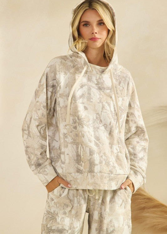 Light Camo French Terry Hoodie - FINAL SALE! - The Nines