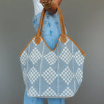 Diamond Pattern Tote - 3 colors! - The Nines