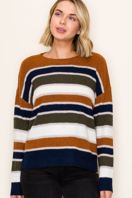 Kate Colorblock Top - 2 Colors! - The Nines