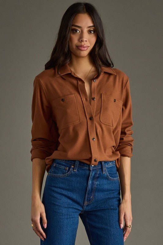 Find Your Fire Button Down - 5 colors! - The Nines