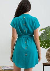 Aria Back Button Dresses - 3 Colors!