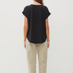 Lux Bamboo Tee - Black