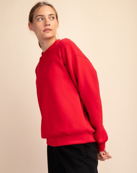 Scuba Mock Neck Sweatshirt - 7 Colors! - The Nines