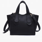 Marla Whipstitch Satchel Bag - The Nines