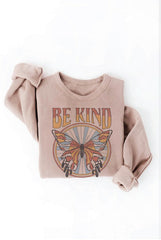 Be Kind Butterfly Sweatshirt