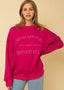 Berry Mamahood Brunch Club Sweatshirt