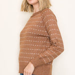 Dotted Camel Sweater - The Nines