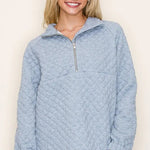 Quilted Half Zip - The Nines