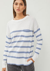 Skylar Striped Lightweight Pullovers - 2 Colors!